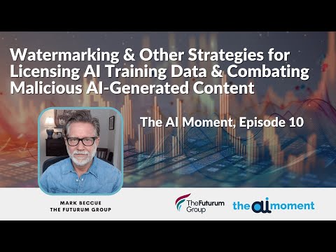 Watermarking &amp; Other Strategies for Licensing AI Training Data &amp; Combating Malicious AI Generated Co