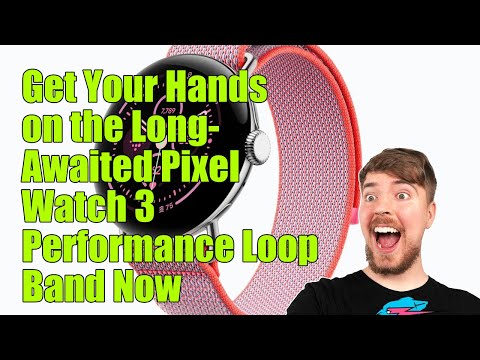 Long-delayed Pixel Watch 3 Performance Loop Band is now finally available for purchase